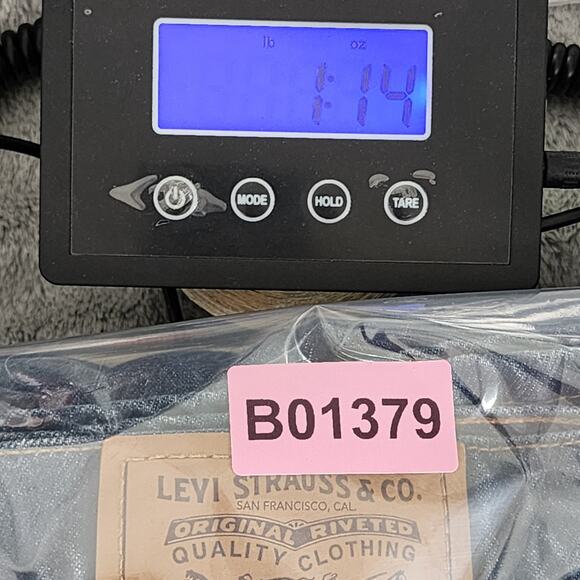 Vintage 90s Levi’s Jeans Mens W42 L30 Dark Wash Orange Tab 517 Bootcut Western - Picture 12 of 12